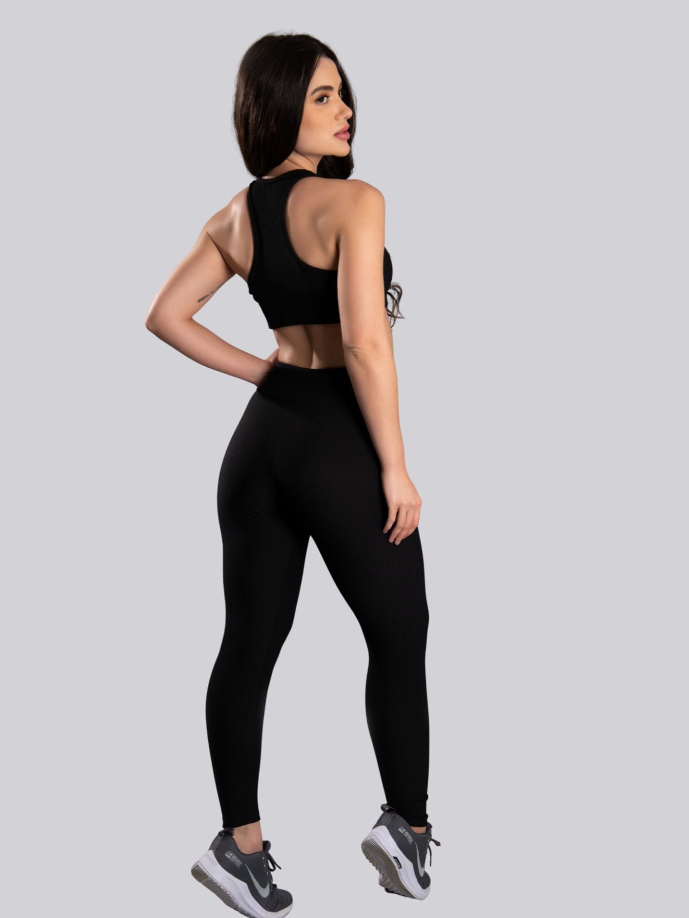 Conjunto Canelado (Calça +Top S/Bojo)