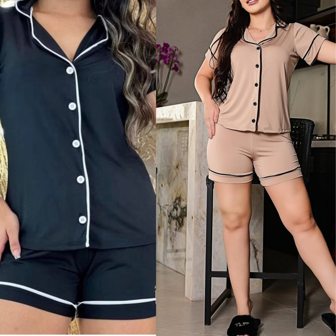 Kit com 2 Pijamas Americano