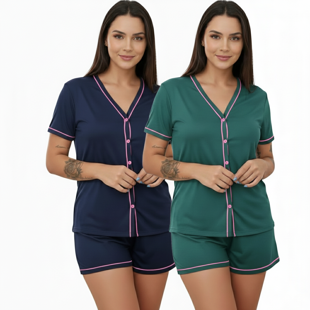 Kit 2 Pijamas Americanos