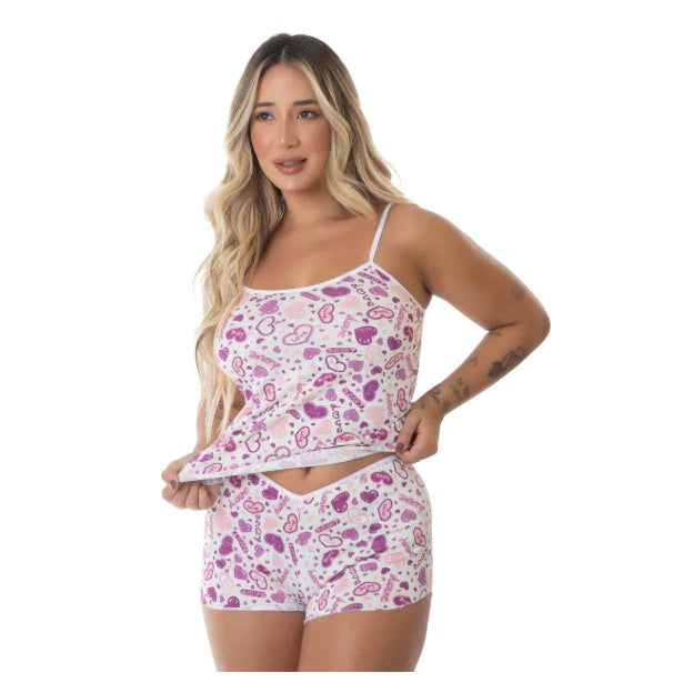 Kit 10 Pijamas Femininos