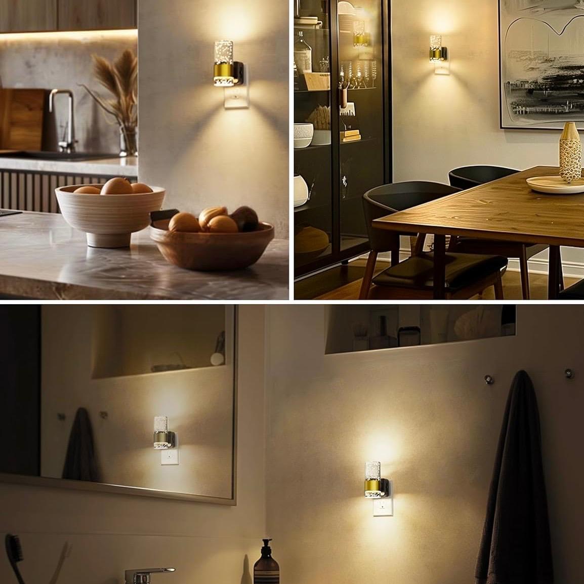 Kit Luminária LED com 4 Unidades