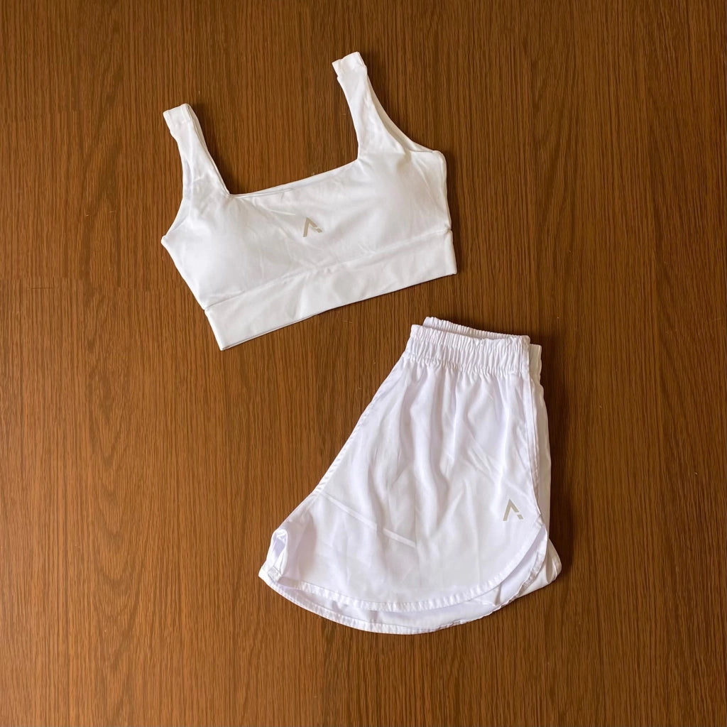 Conjunto Advance ( Top com bojo + Short Duplo )