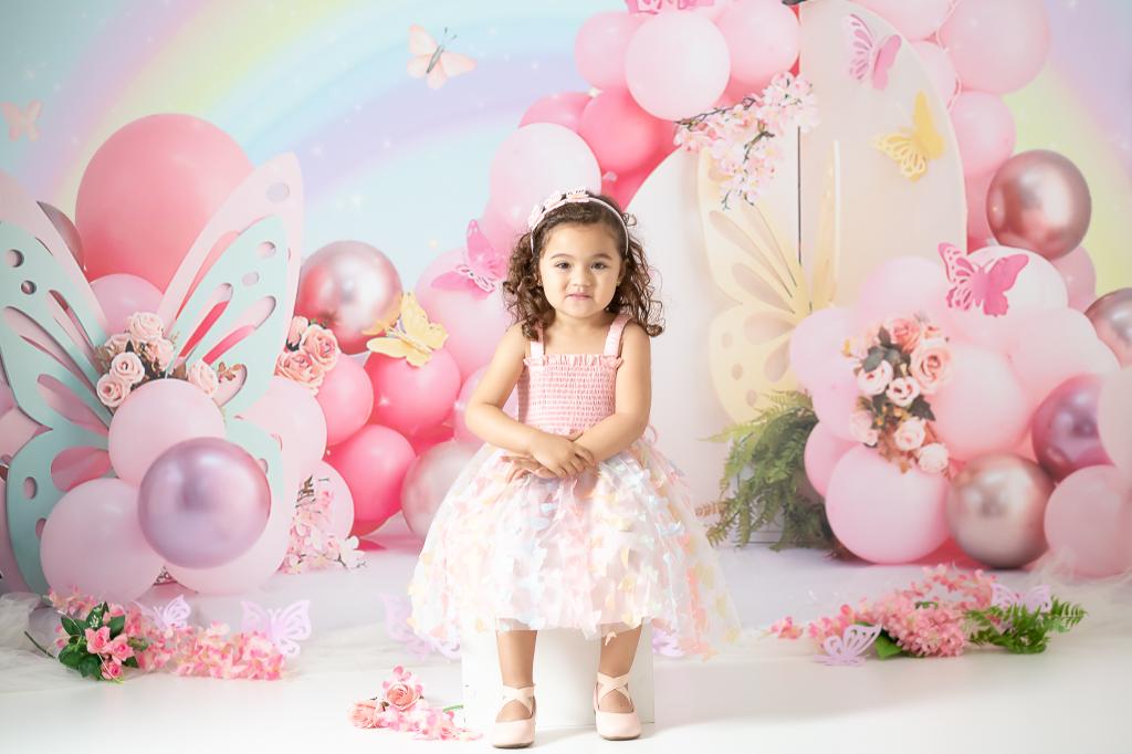 Vestido Infantil Asa Borboletinhas