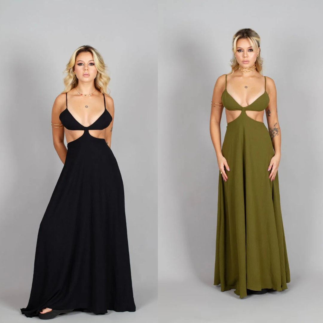 COMPRE 1 LEVE 2 - Vestido Longo Oahu