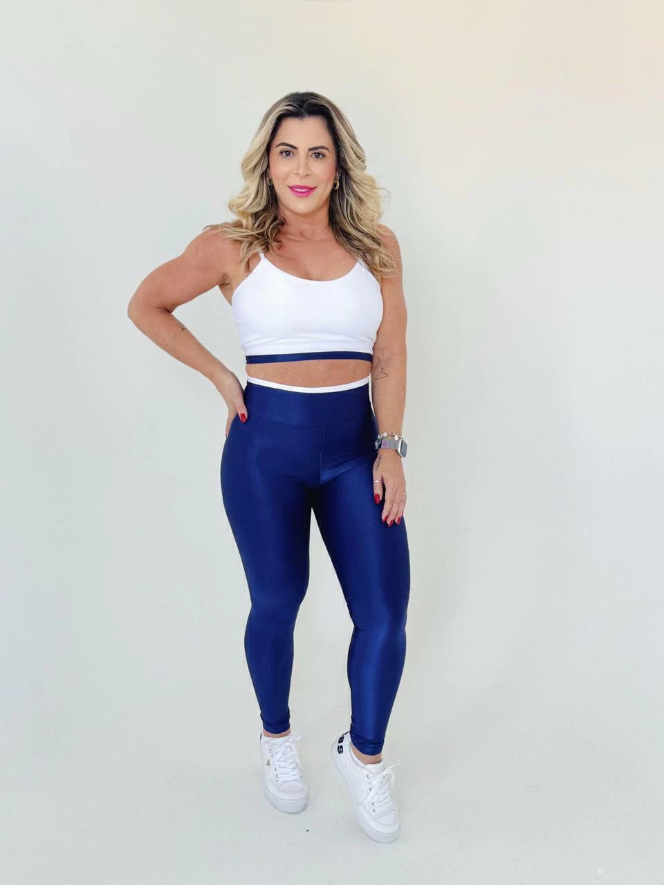 Conjunto Wonder - 3 Peças (Legging + Top + Cropped)