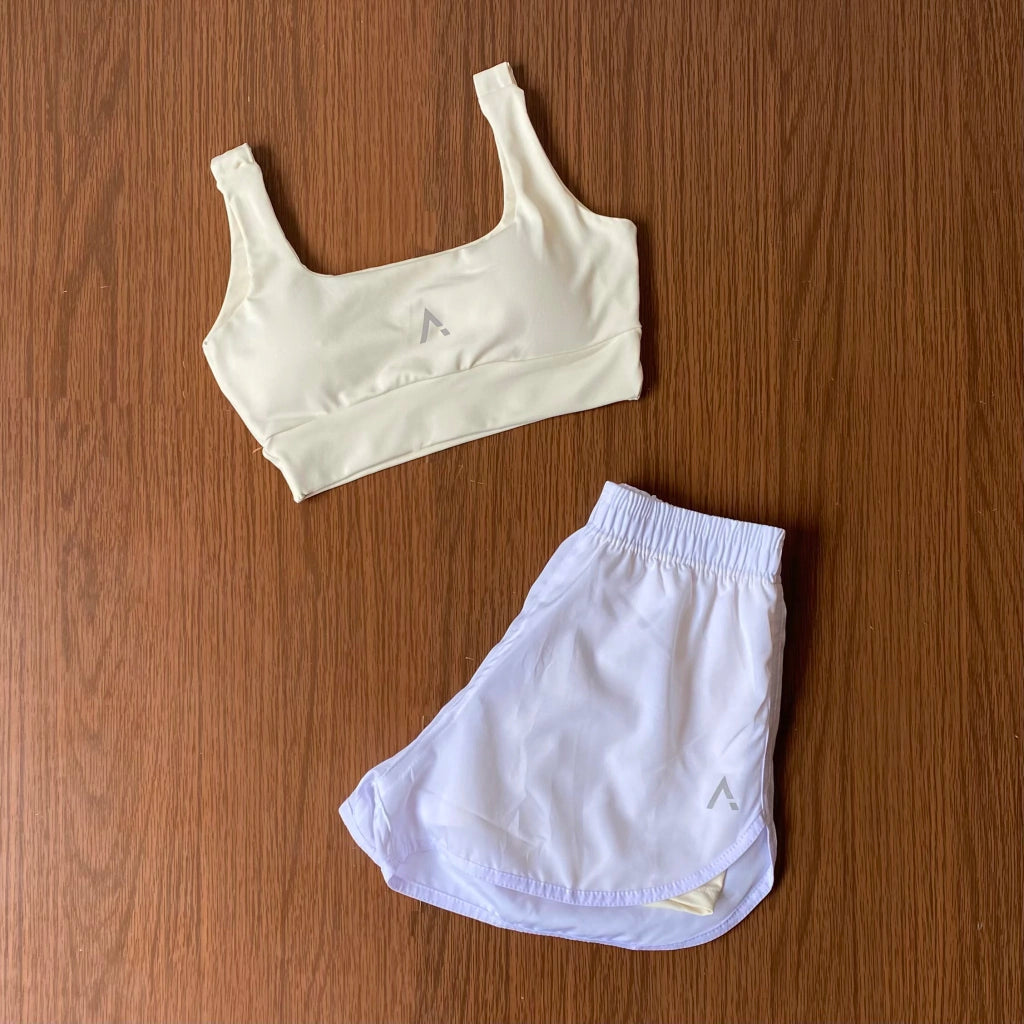 Conjunto Advance 2 peças   [Top com bojo + Short Duplo]