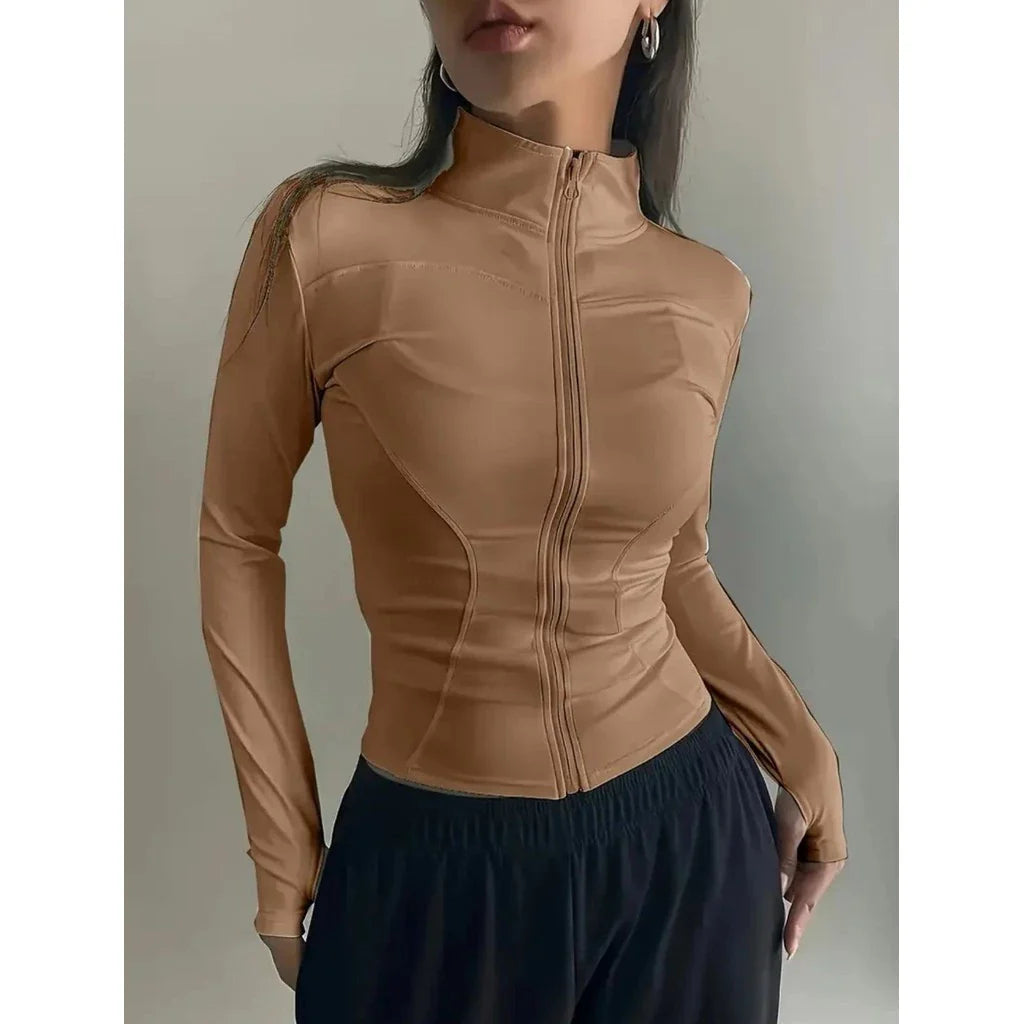 Camisa Fitness Manga Longa