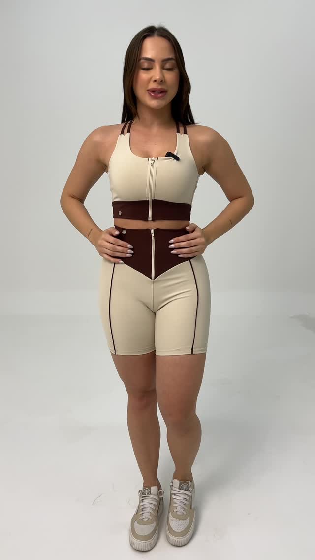 Conjunto Bicolor ( Short+Top)